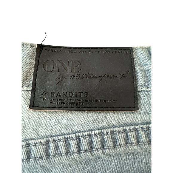 One Teaspoon Bandits Shorts Women Size 27 Distressed/Frayed Twisted Cuff Hem New - Picture 6 of 6